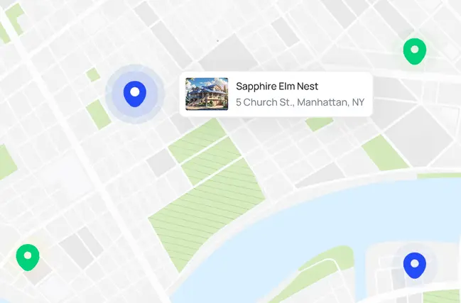 map of property